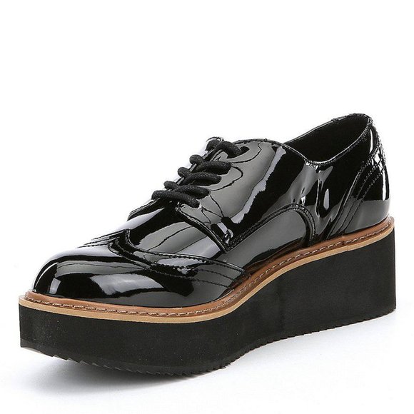 Steve Madden Shoes - Steve Madden Black Patent Oxford - Size 6